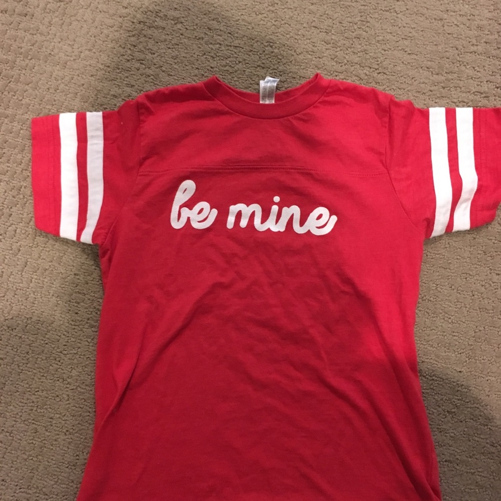 Red girls tee